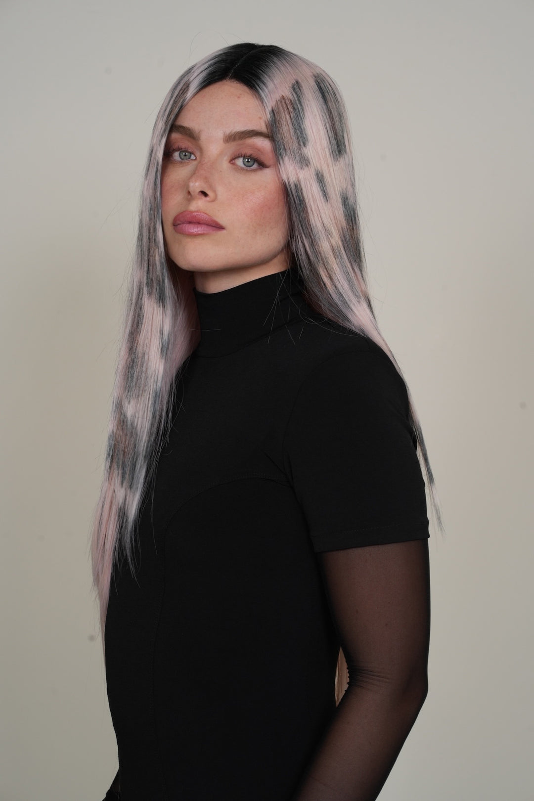 פאה מנומרת ורודה - מהדורה מוגבלת