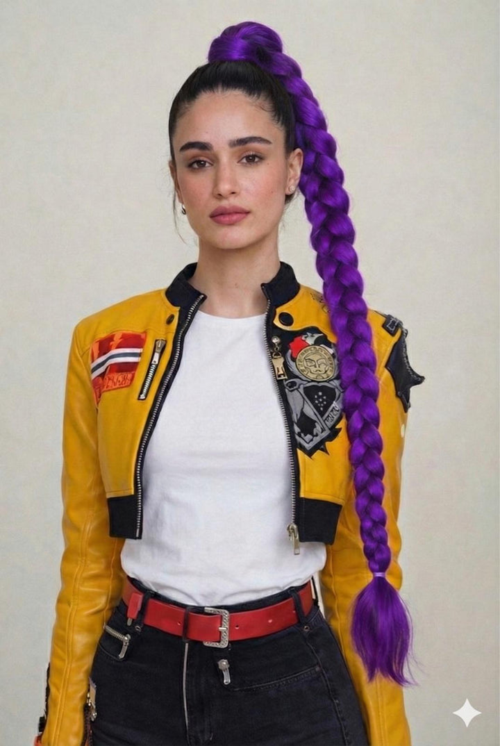 צמה סגולה -  ציידות השדים