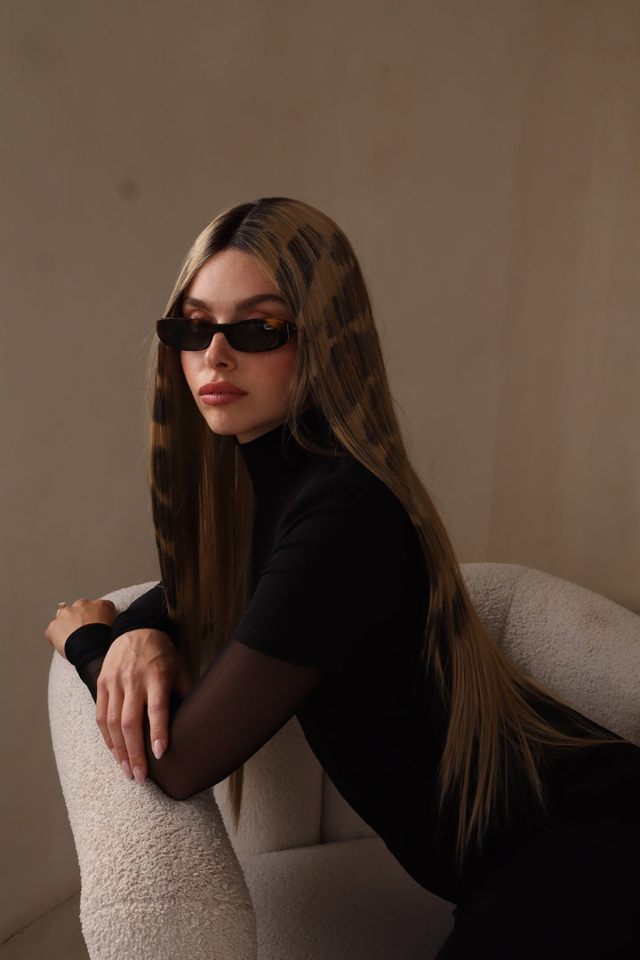 פאה מנומרת בלונד - מלאי מוגבל