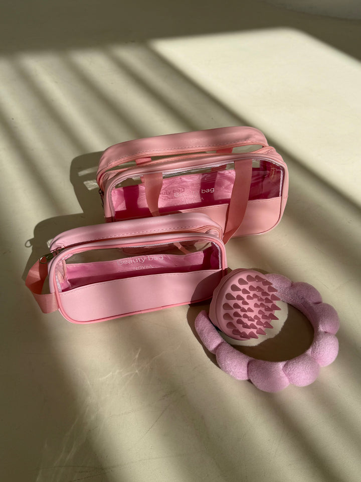 מארז רחצה ורוד