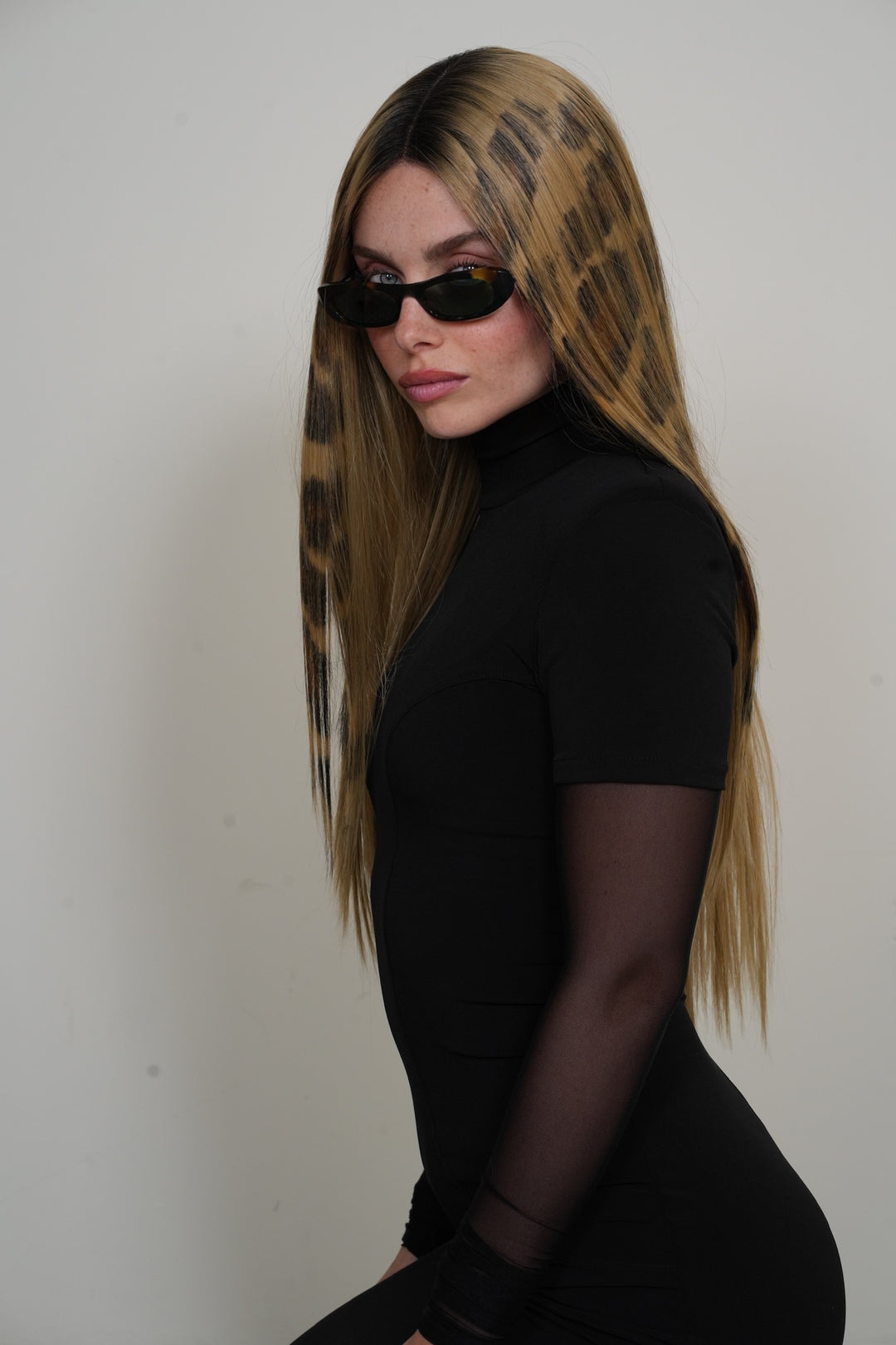 פאה מנומרת בלונד - מלאי מוגבל