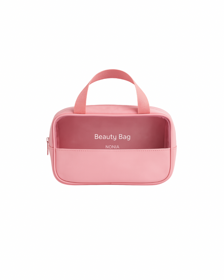 תיק רחצה ורוד M